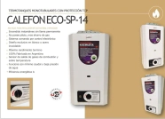 CALEFON KACEMASTER 14L  G Envasado SP14 AUTOMATICO sin piloto+bajo caud+eficacia A
