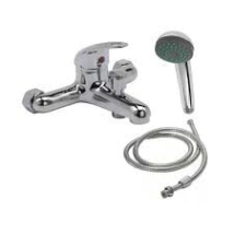 MONOCOMANDO DUCHA FLOWATER ACERO STEEL FW222-0838-3