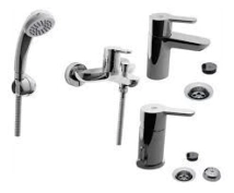 COMBO MONOCOMANDO  FV PUELO (DUCHA EXT + BIDET)