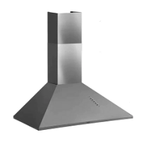 CAMPANA CLASSIC PULSANTE, ACERO INOXIDABLE, 60CM,  LLANOS ACERO