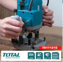 FRESADORA ROUTER 1600W TOTAL INDUSTRIAL TR111216-4
