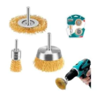 CEPILLO DE BRONCE SET 3PZ TAC310031