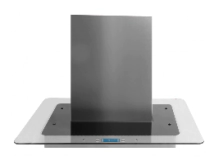 CAMPANA COCINA INOXIDABLE 60 LLANO MEDITERRANEO LCD VIDRIO