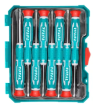 DESTORNILLADOR KIT DE 8 ud ( PRECISION ) TOTAL THT250826