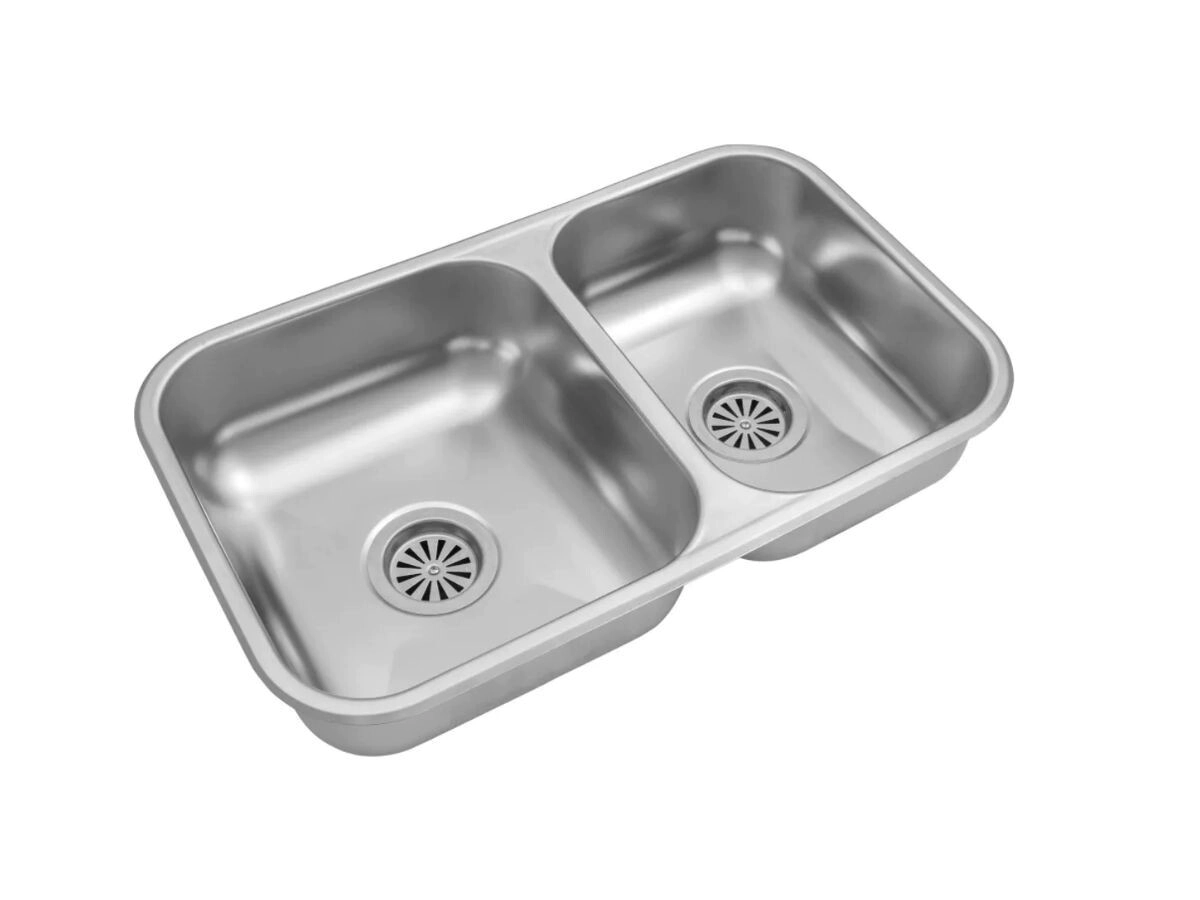 BACHA COCINA DOBLE BJOUNSON, SEGUNDA  RR63 63X34X15