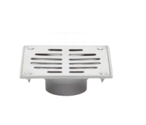 RECEPTACULO DUCHA PVC REJA INOX SIFOLIMP RECTO *7%