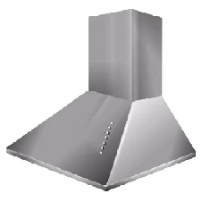 CAMPANA COCINA INOXIDABLE 60 LLANOS PARCUS PIRAMIDE