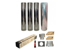 KIT PARA SALIDA SALAMANDRA.4' TECHO TROMEN INOXIDABLE 05000090