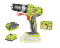 TALADRO INALAMBRICO PERCUTOR 20 V DYLLU DTCDP521-4 (1 CARGADOR Y 1 BATERIA