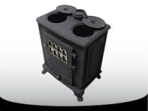 SALAMANDRA SOL ROMANA VINTAGE 65x52x35 70kg visor+FUNDICION 234   *10%