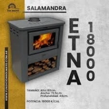 SALAMANDRA SOL ETNA 18000 VIDRIO rectangular 80x73x43    *12%