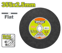 DISCO CORTE 355 X 2,5MM DYLLU DTAC1314