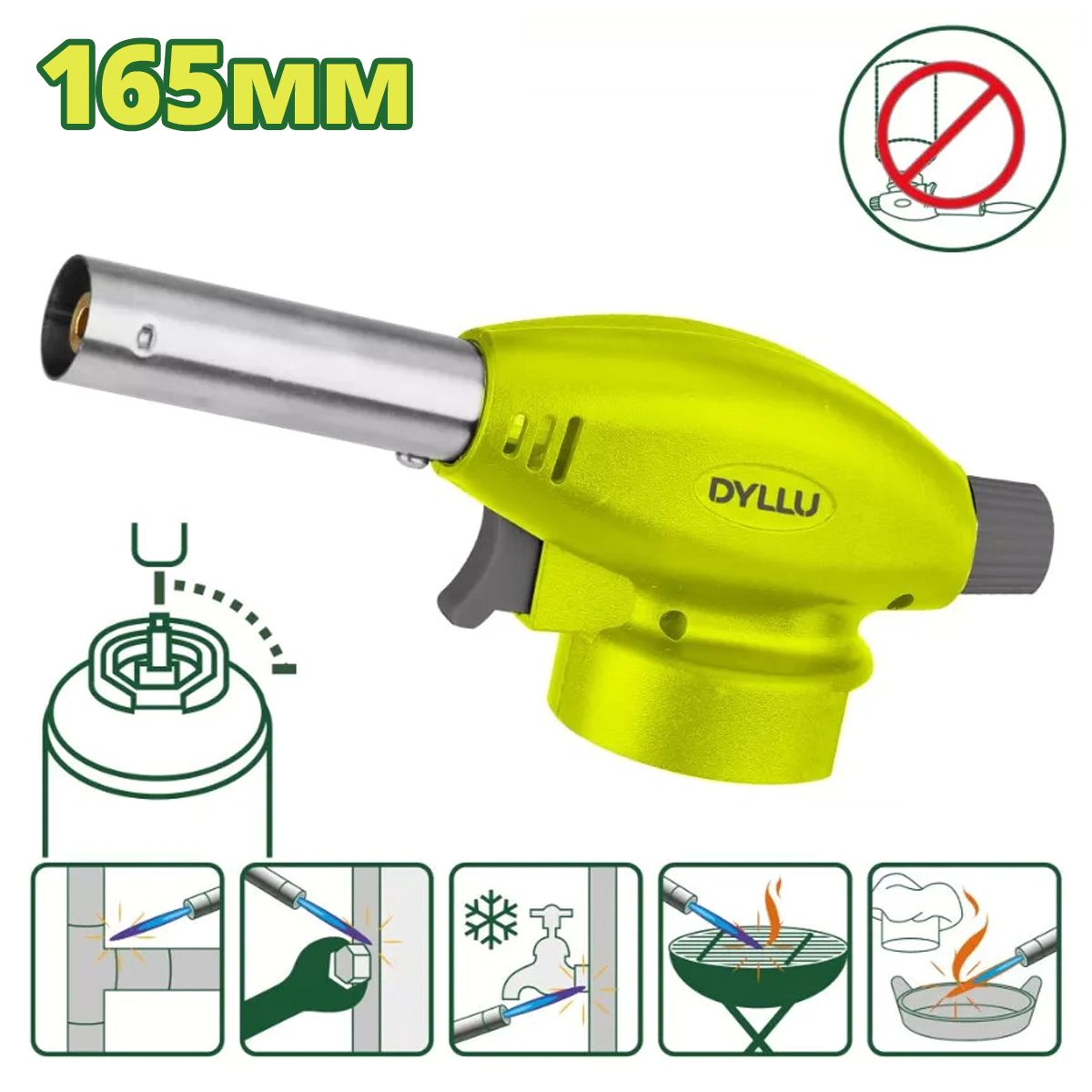 SOPLETE FLAMBEADOR DYLLU DTFG1602