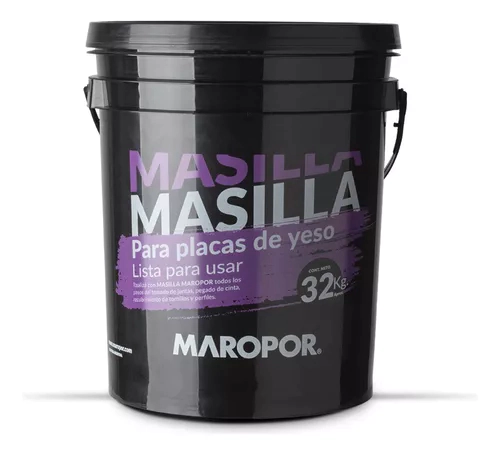 MASILLA PARAPLACA YESO 32KG MAROPOR  *10%