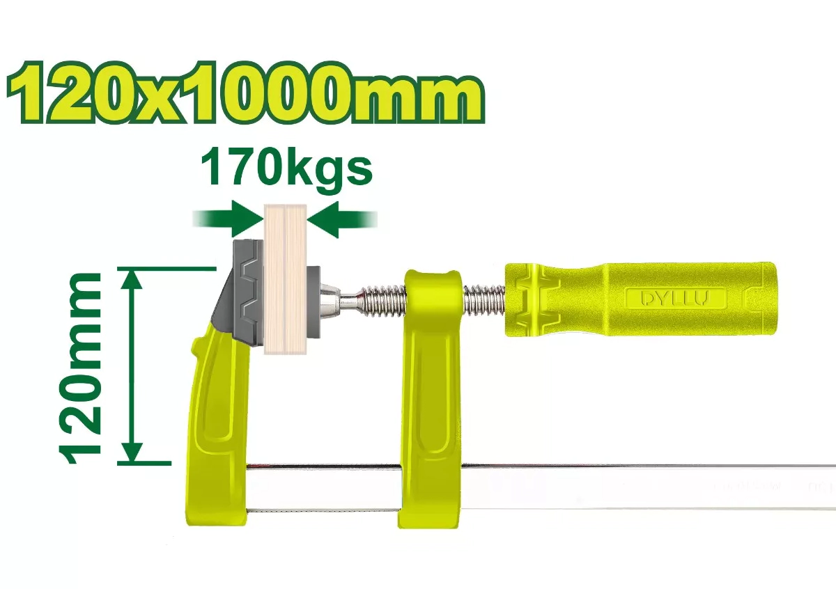 SARGENTO F CLAMP 120 X 1000MM DYLLU DTCP2125
