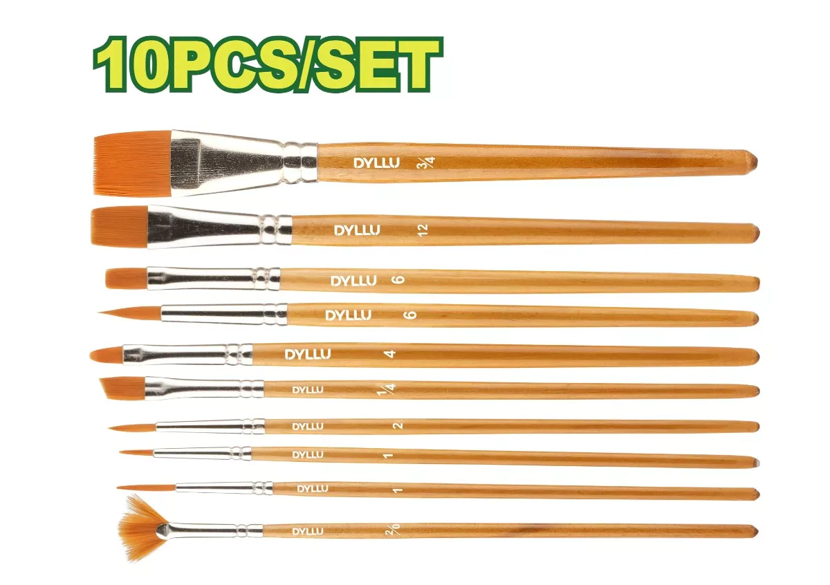 PINCEL KIT 10Pcs DYLLU DTXA1K10  ARTISTICO