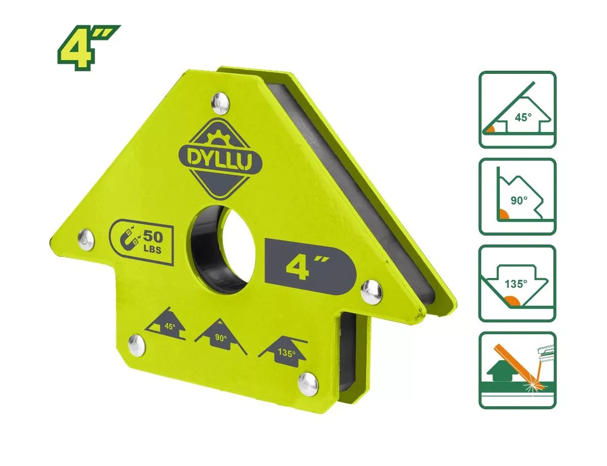ESCUADRA MAGNETICA 4" DTMC1604 DYLLU