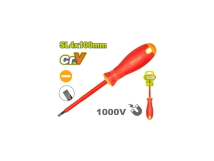 DESTORNILLADOR PLANO AISLADO SL6 150MM (ROJO) DYLLU DTSD7266