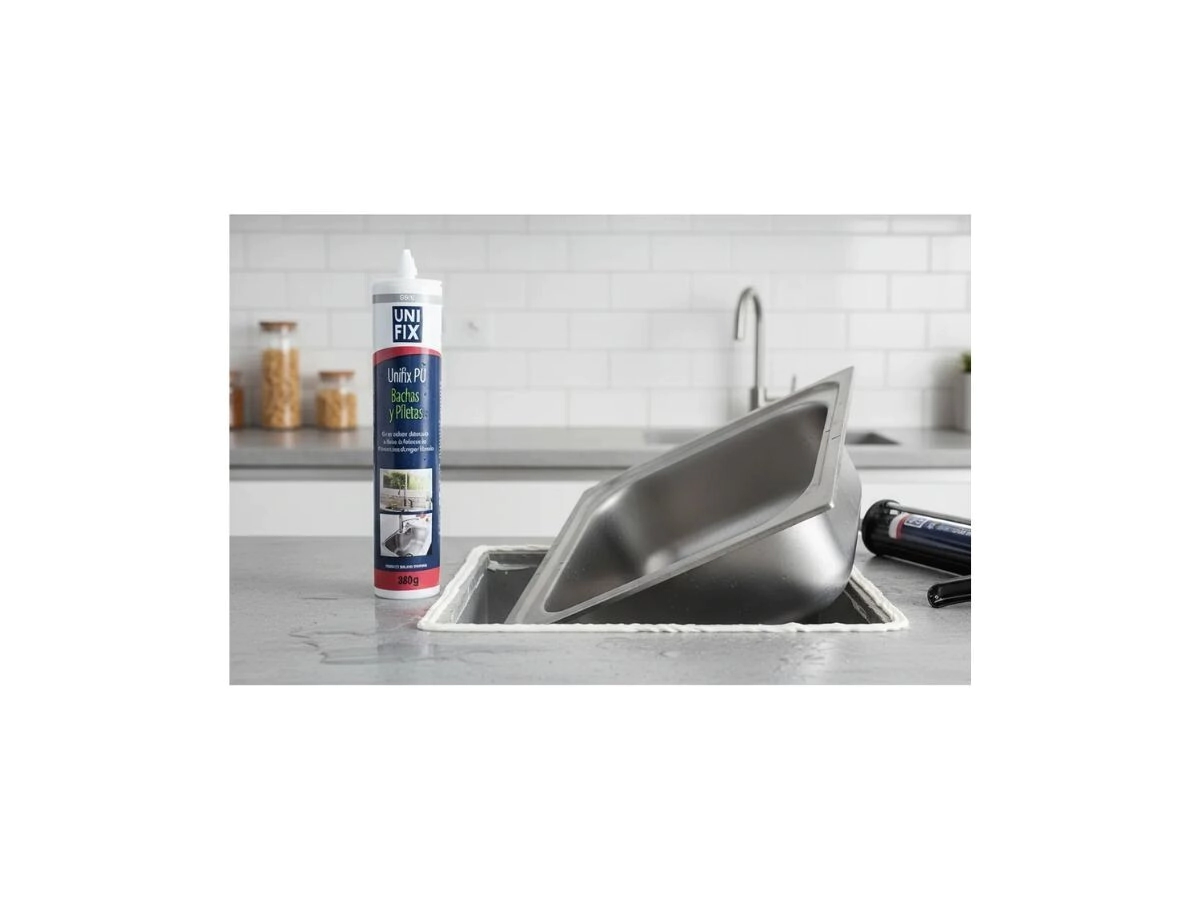 SELLADOR POLIURETANICO 380ML PEGA BACHA Y PILETAS *7 %