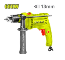 TALADRO Con PERCUTOR ELECTRICO 650 W 13 MM DYLLU DTMD15651-4