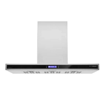 CAMPANA  COCINA  INOX 90 ORMAY ISLA VITRO CI906