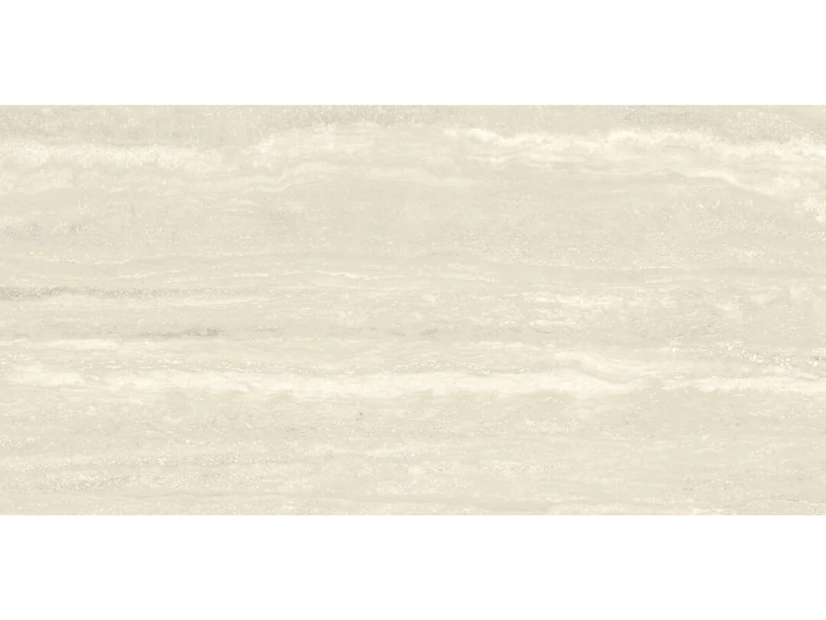 PORCELANATO ILVA 60X120 TRAVERTINO WHITE NAT 2DA