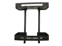 ESTANTE 2 DACCORD  BLACK ORG0IMP67 negro organizador