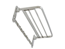 REPISA BA&Ntilde;O DACCORD SILVER ORG0IMP70  REBATIBLE 60cm  c/perchas organizador CROMO