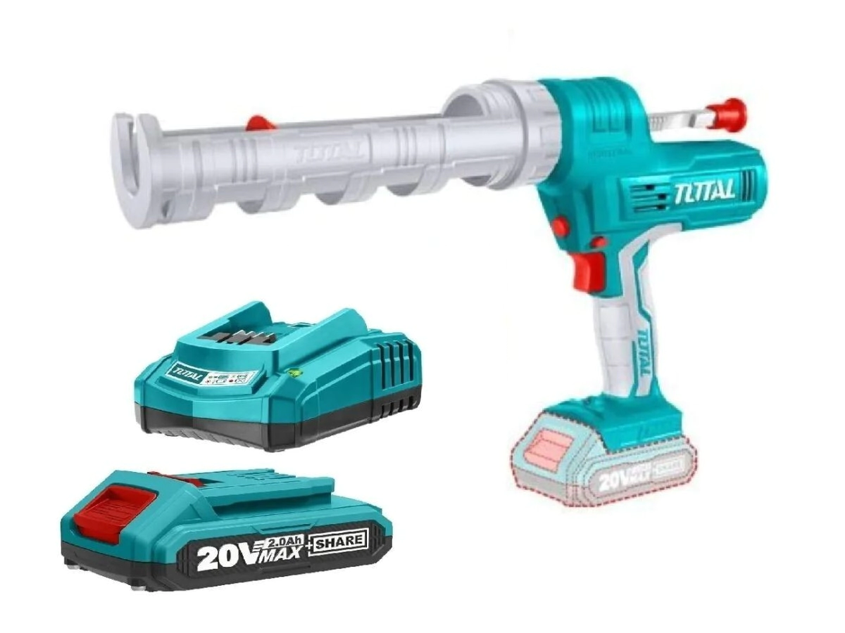 PISTOLA PARA SILICONA A BATERIA 20V TOTAL TCGLI2001