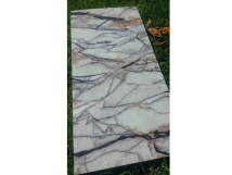 PLACA AUTOADHESIVA 30CM X 60 CM SIMIL MARMOL MARRON MARRUECOS