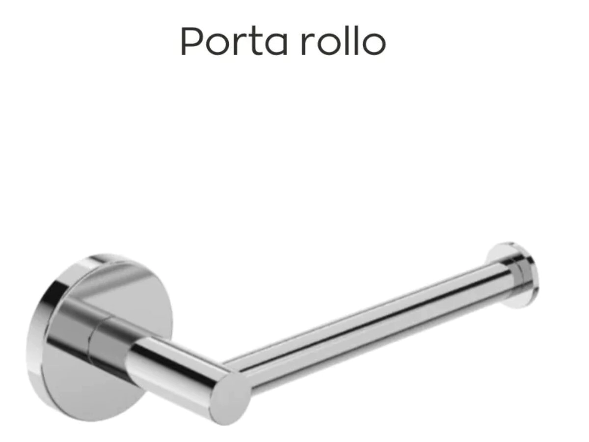 PORTA PAPEL PEI LINEA 19000 STIK CROMO opcion autoahdeshivo 19040