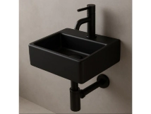 BACHA LOZ IDEAL DE APOYO O COLGAR CHICA 33X29 NEGRA (1 AUGERO )