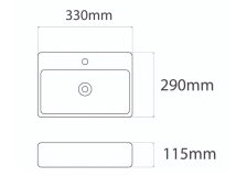 BACHA LOZ IDEAL DE APOYO O COLGAR CHICA 33X29 BEIGE (1 AUGERO )