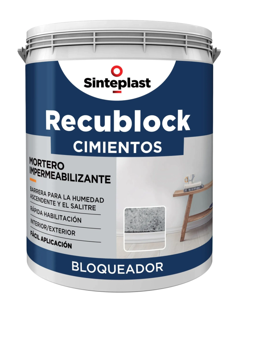RECUBLOCK CIMIENTOS 12 KG (PARA EL SALISTRE DE CAPAZ AISLADORA)