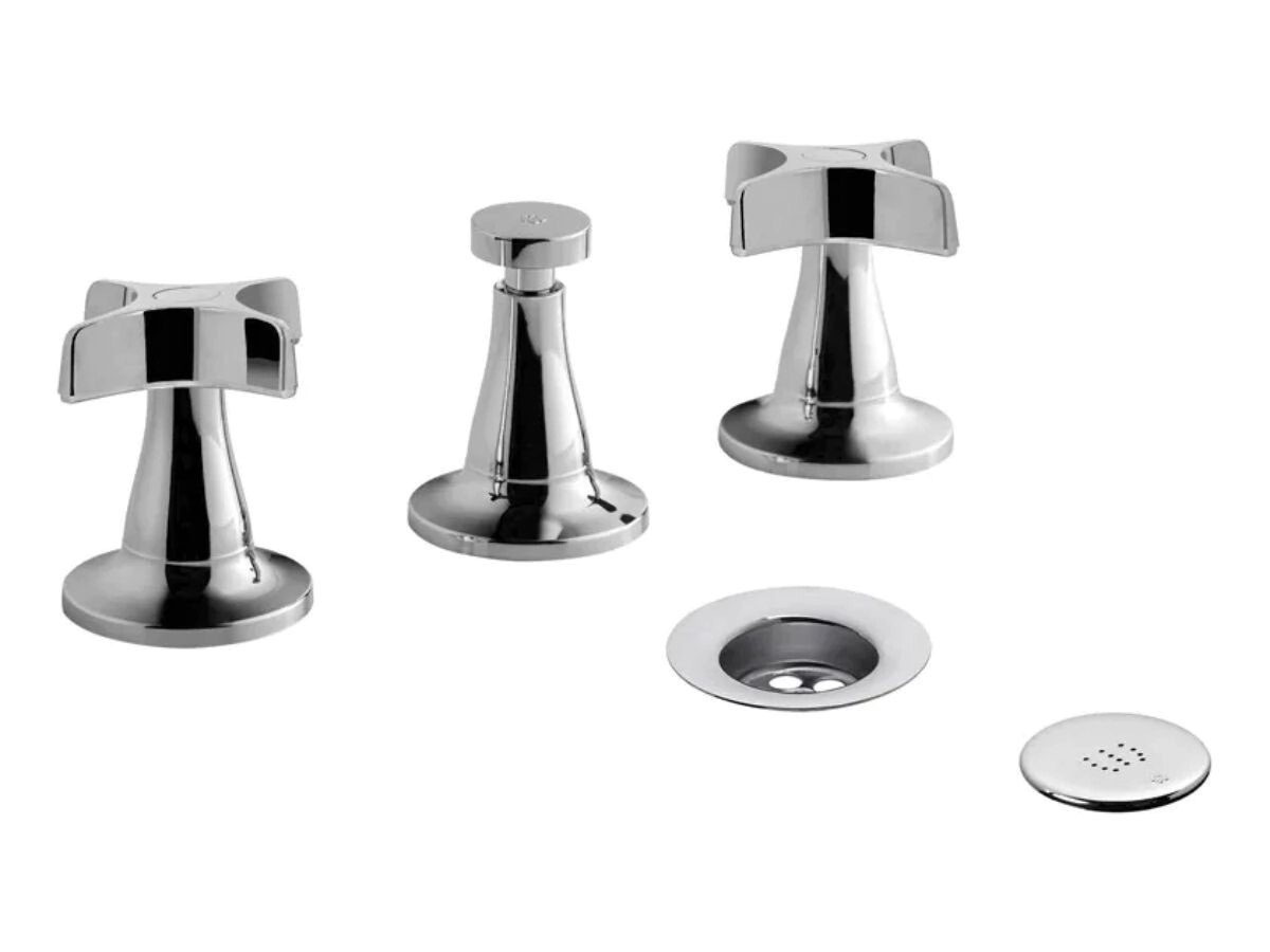 GRIFERIA  BIDET FV PETALO CROMO 0295M3PCR