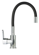 MONOCOMANDO MESADA COCINA VANN FAVA CROMO C/NEGRO COMPLETO FLEXIBLE  MOTOR ARG O
FERTA