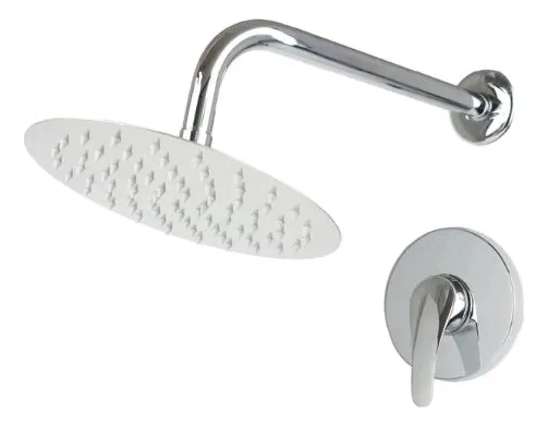 MONOCOMANDO DUCHA  VANN VARI EMBUTIDO SIN TRANSFERENCIA CROMO FLOR REDONDA MOTOR ARG