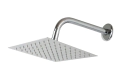 FLOR COMPLETA DUCHA VANN CUADRADA CROMO C/BRAZO MOTOR ARG TMB1007C0