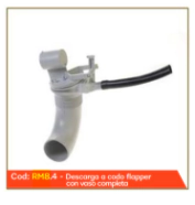 DESCARGA  ANDINO .ECO C/VASO  A CODO COD:RM84