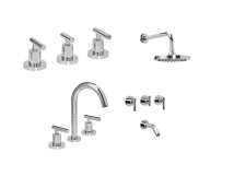 GRIFERIA BA&Ntilde;O PEIRANO ADRA PLUS CC (duch c/trans plus+lav trad+bid)  **8% 90166