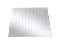 FLOR DE DUCHA DACCORD CUADRADA 20CM INOX