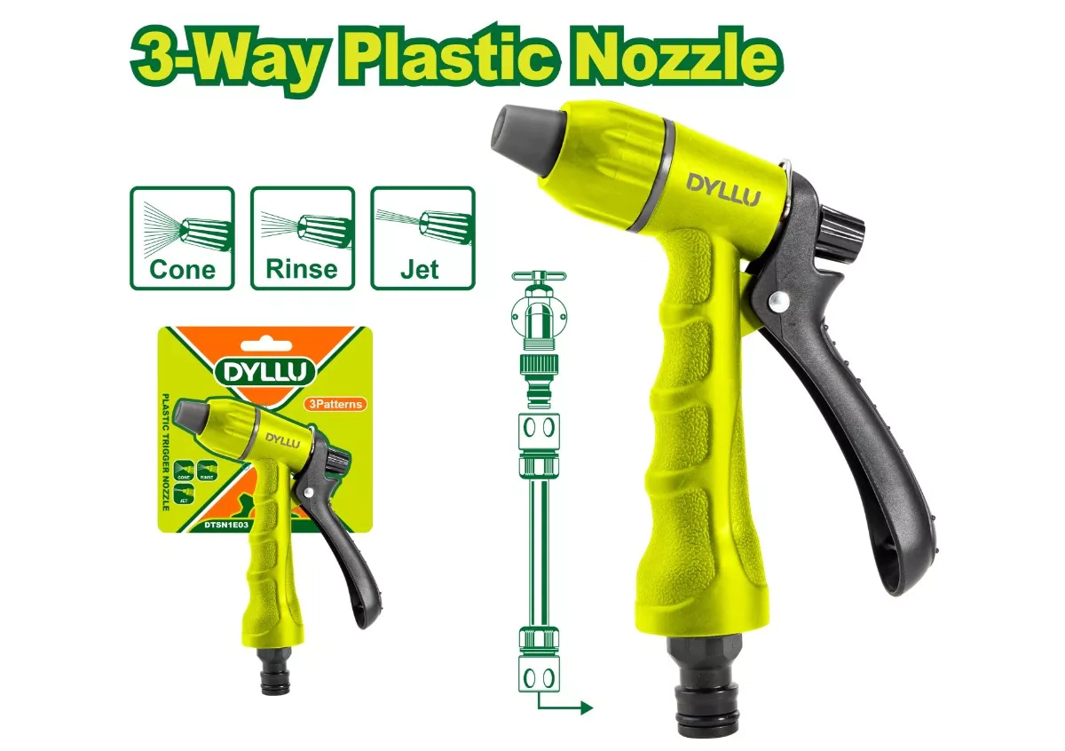 PISTOLA DE ** RIEGO ** 3 POSICIONES DYLLU DTSN1E03