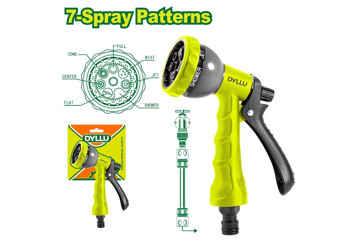 PISTOLA DE ** RIEGO ** 7 POSICIONES DYLLU DTSN1E07