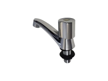 CANILLA LAVATORIO PVC LATYN CROMO VOLANTE ALEGRO