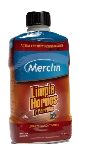 LIMPIA HORNOS Y PARRILLAS MAX GEL 500 ML 7%