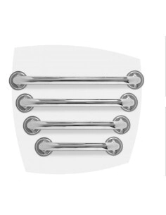 AGARRADERA  RECTA  CROMADO  25 C/TORN SOLDART