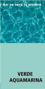 PINTURA 10LT PARA PISCINAS BASE ACUOSA **VERDE AQUAMARINA** LIQUITECH *7%