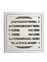 REJA PISO 15X15, ACERO  INOXIDABLE,  D&acute;ACCORD,  REJ0IMP35 reforzada  c/marco