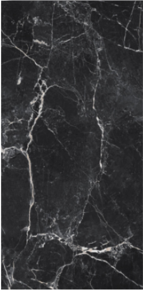 PORCELANATO SAN LORENZO 60X120 2DA PIETRA BLACK NEGRO PULIDO 2,16MTR2 X CAJA (MARMOL SURIA BLACK PUL