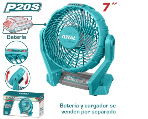 VENTILAD TOTAL TFALI2007 SIN BATERIA Y SIN CARGADOR